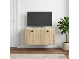 Vidaxl Gabinete De Tv De Parede 59,5 X 41 X 30 Cm Carvalho Sonoma