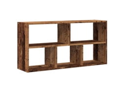 Wall Shelf, Wall Shelves Vidaxl Marrom Madeira Processada (n/a)
