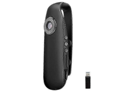 Câmera Corporal Policial Portátil com Vídeo, Câmera Vestível 1080p, Mini Câmera com Plugue Europeu. TAISHENGDA