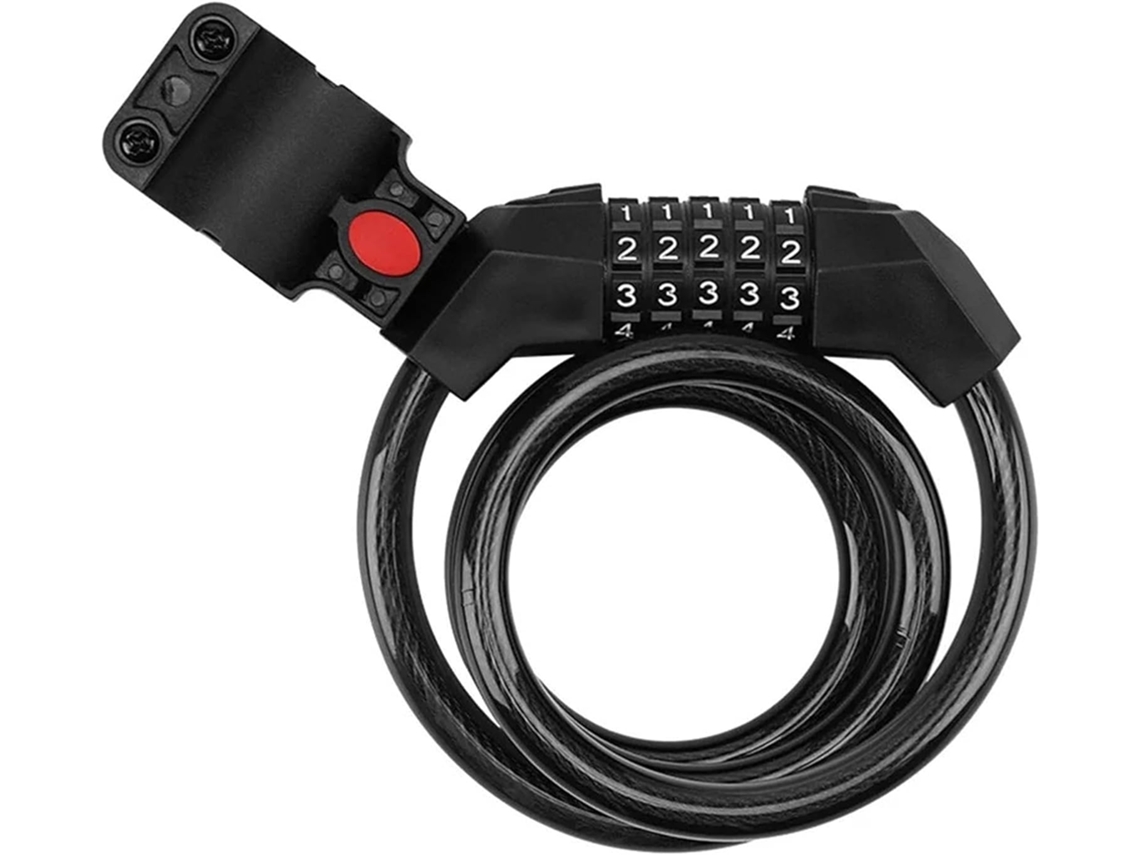 Cadeado Universal Para Bicicleta De Montanha - Aplicação Versátil