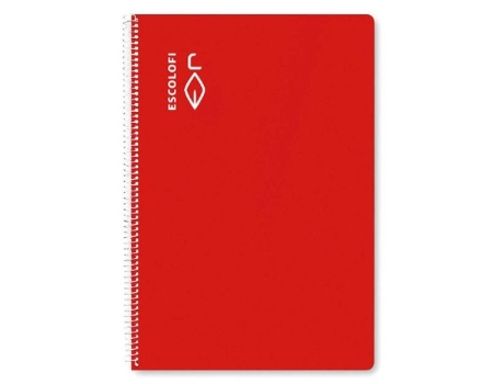Livro Paq/5 Bloc A4 40h 70g. Pauta Montessori 3.5 Rojo De Desconocido (espanhol)