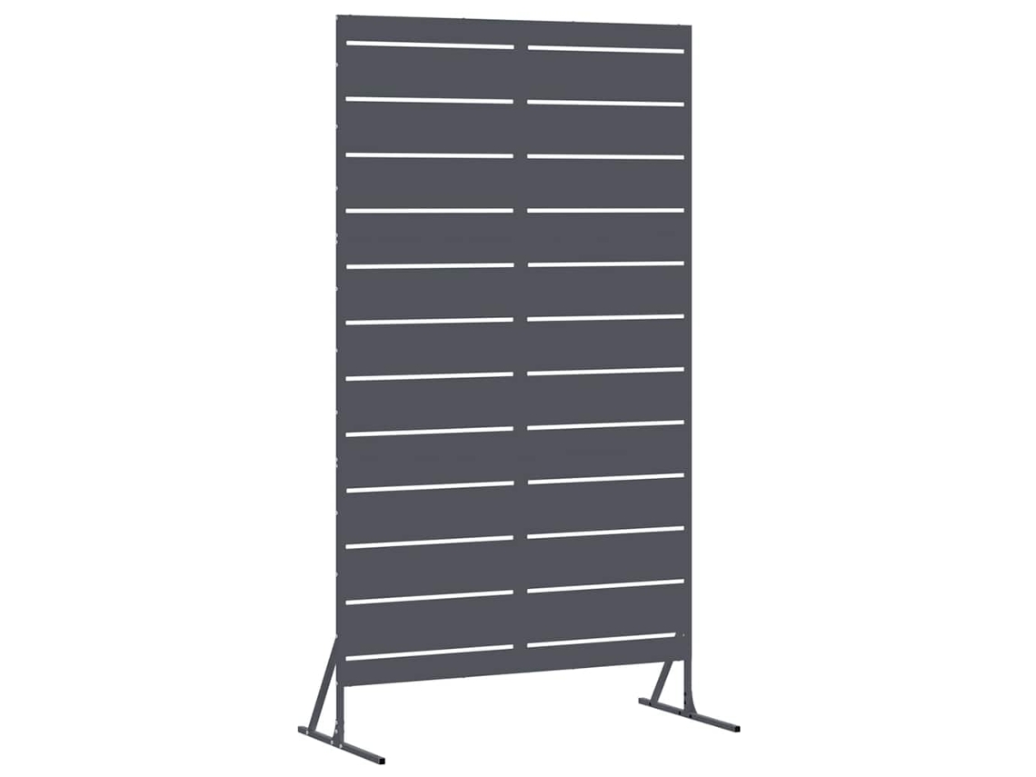 Protetor De Privacidade Antracite 100 X 50 X 180 Cm Aço