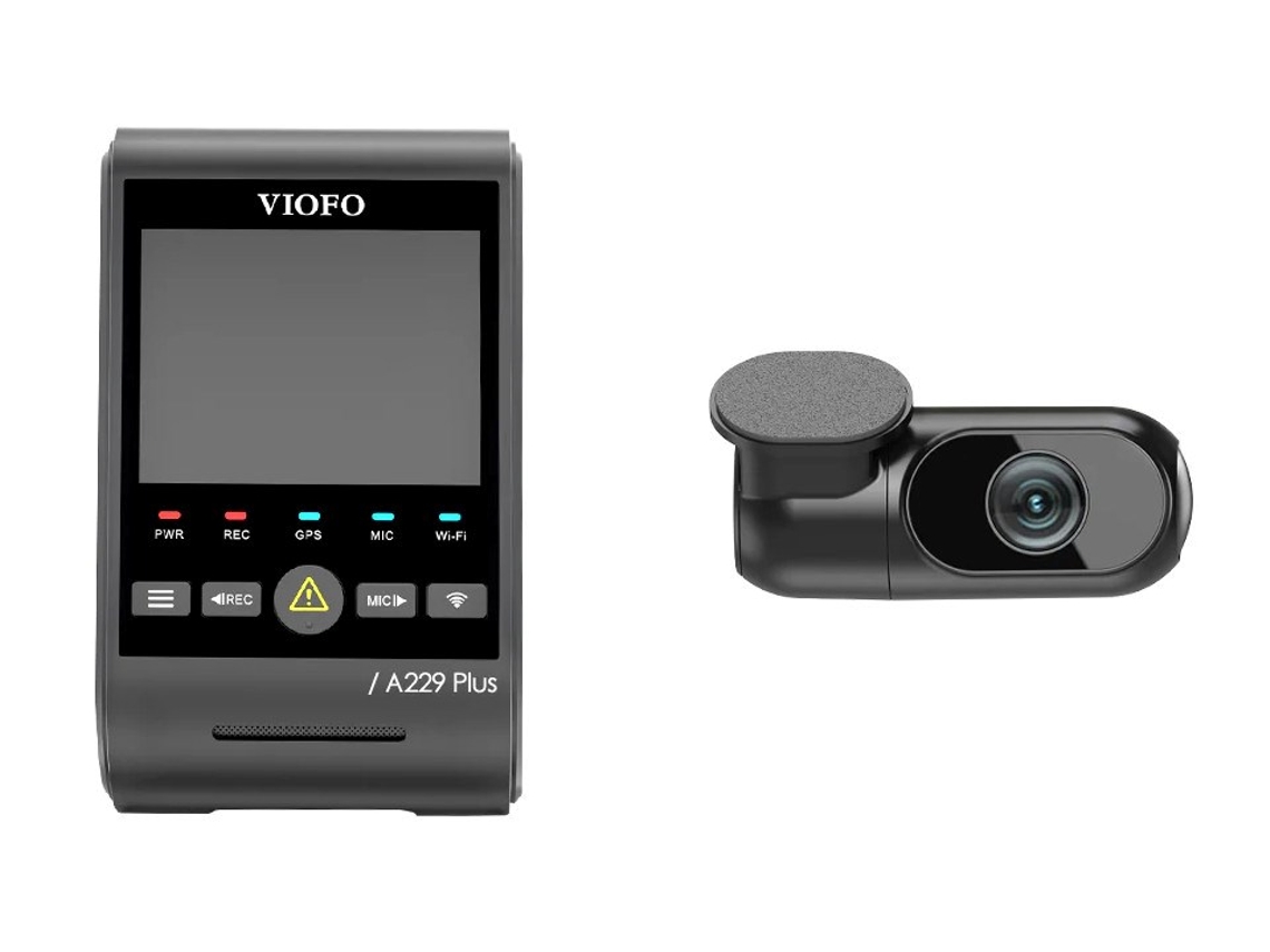 A229 Plus 2ch G Gps Gravador de Vídeo Viofo
