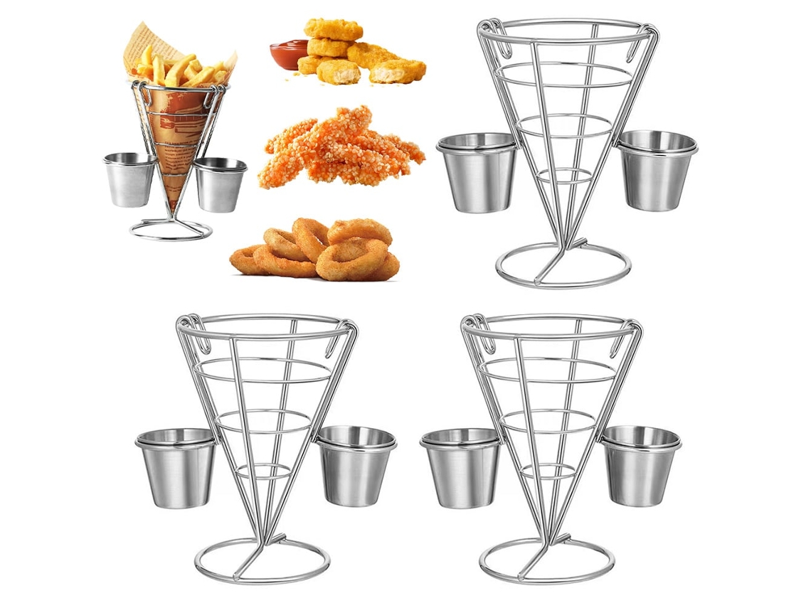 Porta fritas LAXISCREED com Copo de Molho