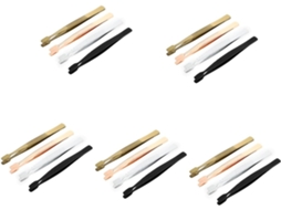 Conjunto Nuobesty de 5 Carimbos em aço inoxidável para uso diário, leves e práticos. Carimbos Miçangas, 4 unidades x 5.