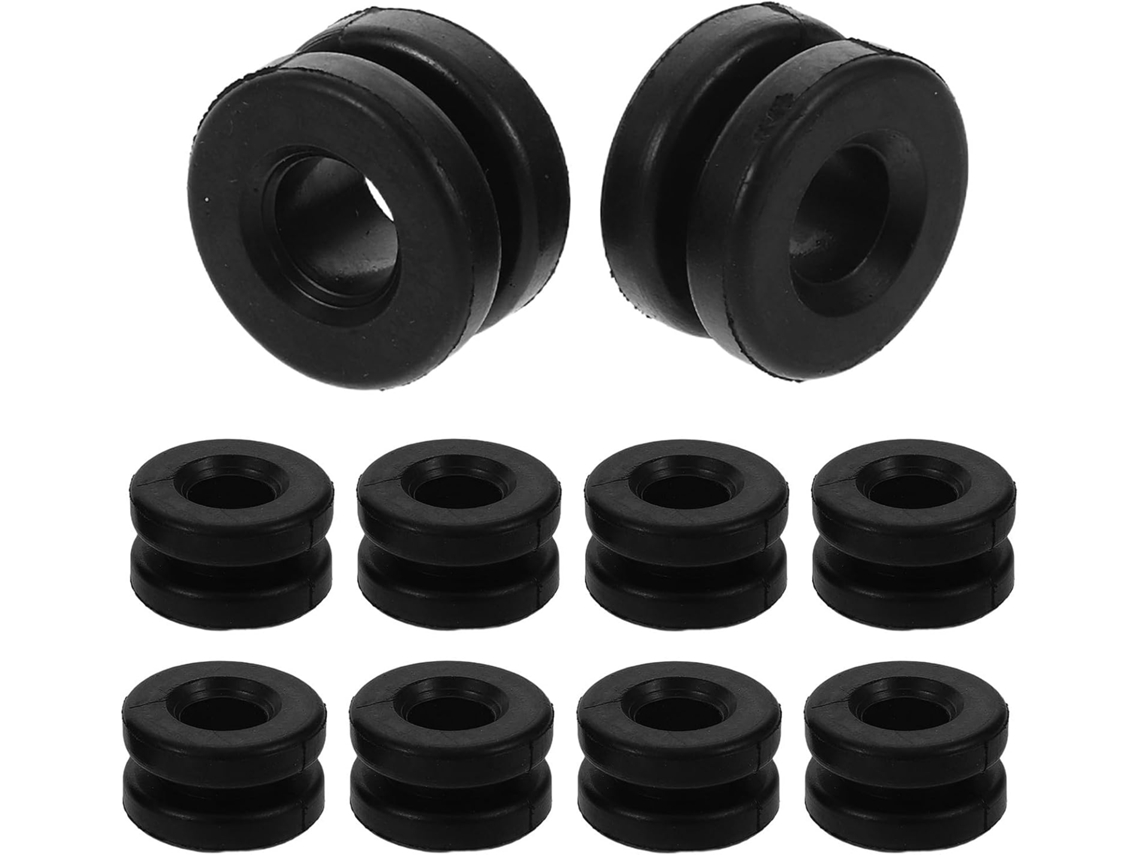 Conjunto de 20 unidades de baterias Preta para capô de carro, encaixe preciso.