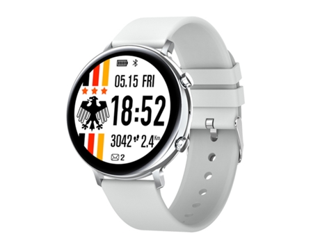 Smart Watch Gw33 Bluetooth Call Health Monitor Cinza GODTVAGT