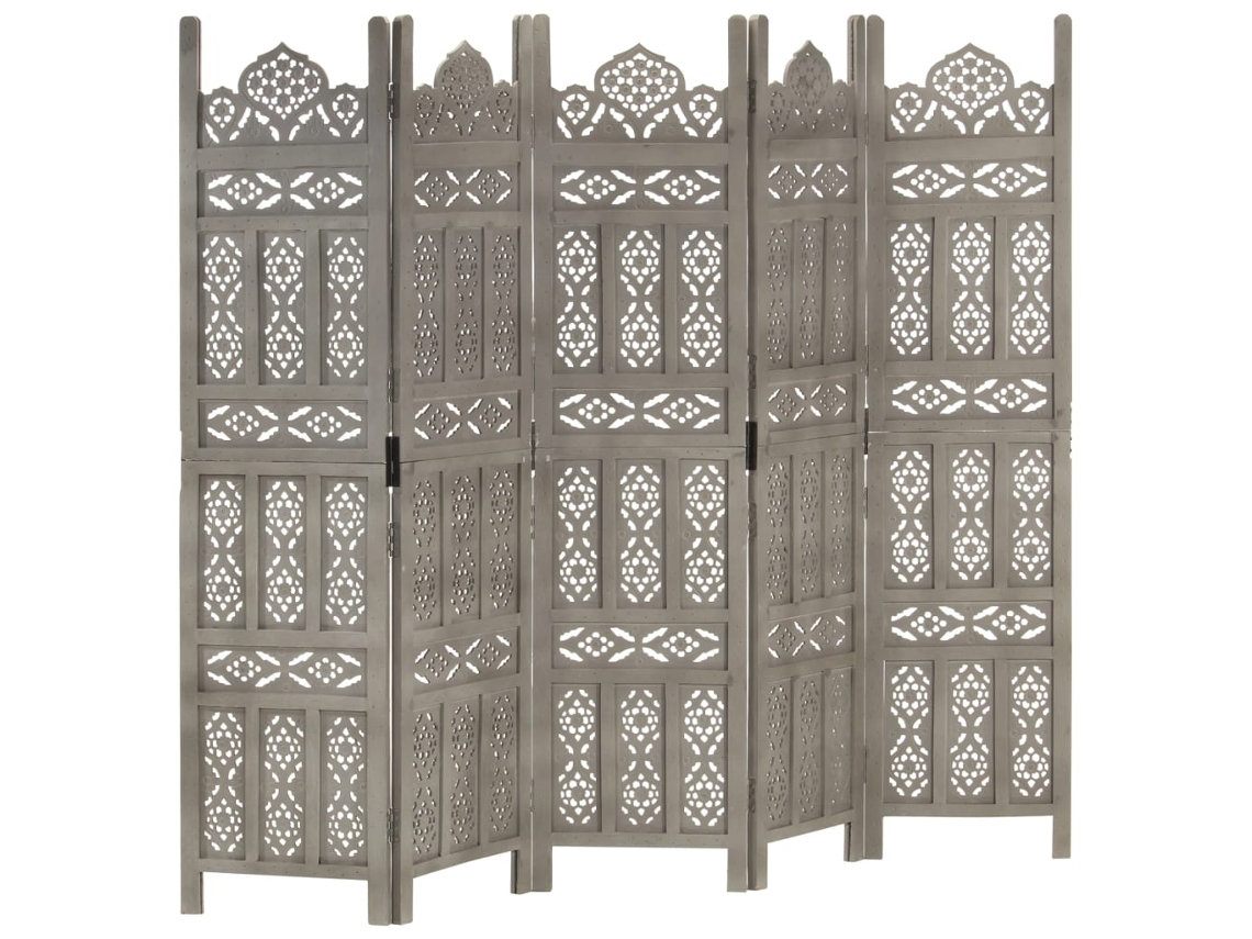 Room Divider, Room Dividers Vidaxl Cinzeto Madeira (n/a)