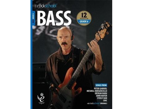 Livro ROCKSCHOOL Bass - Grade 6 2018+ (Para Baixo - Idioma: Inglês)