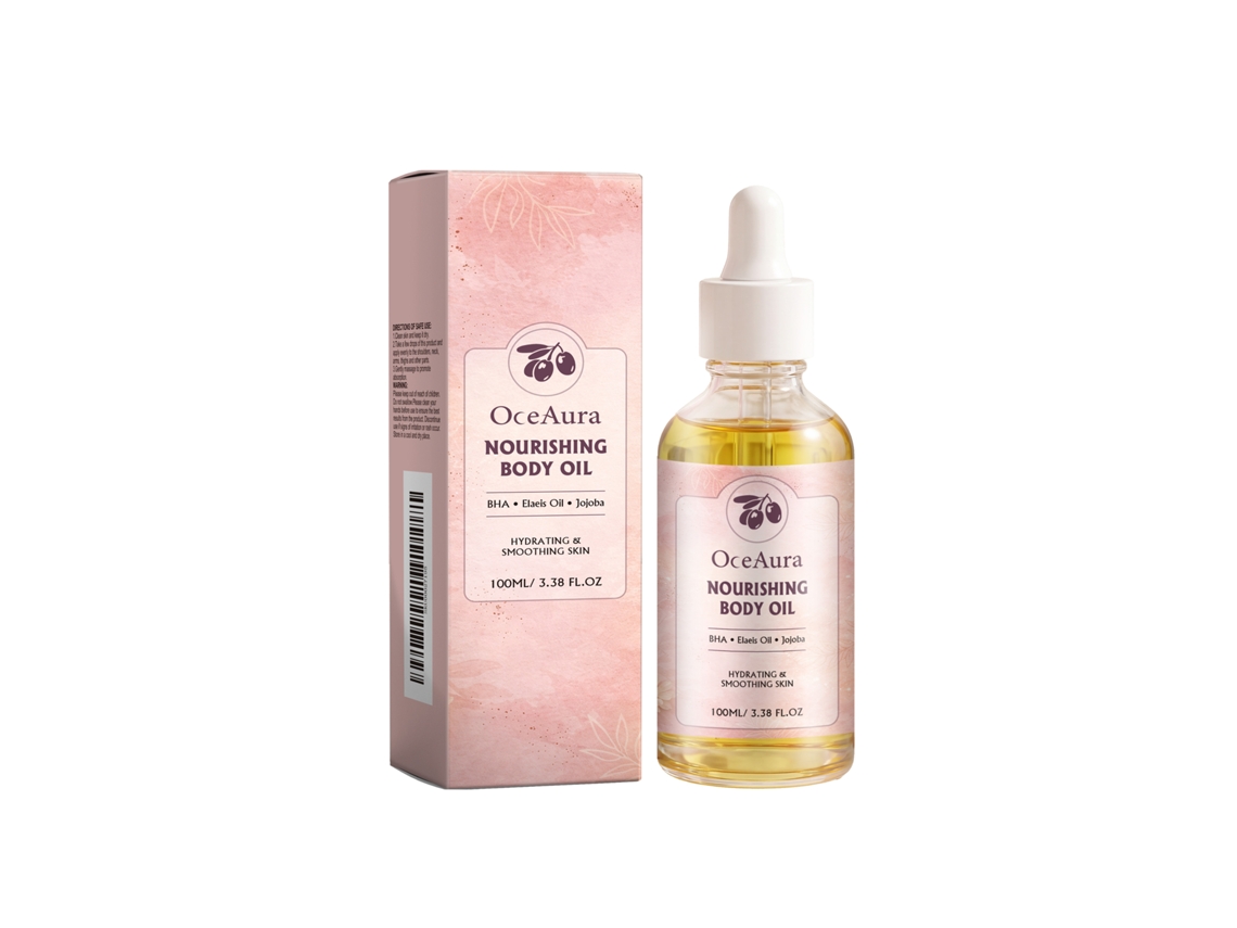 Óleo Corporal Oceaura LAXISCREED: Nutritiva e Que Hidrata a Pele com Eficácia