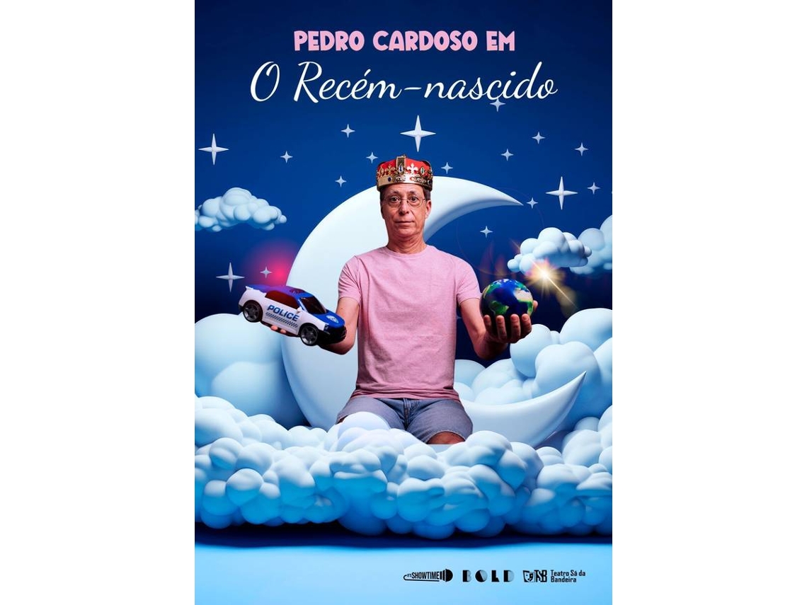 Bilhete Pedro Cardoso O Recém-nascido|Lisboa