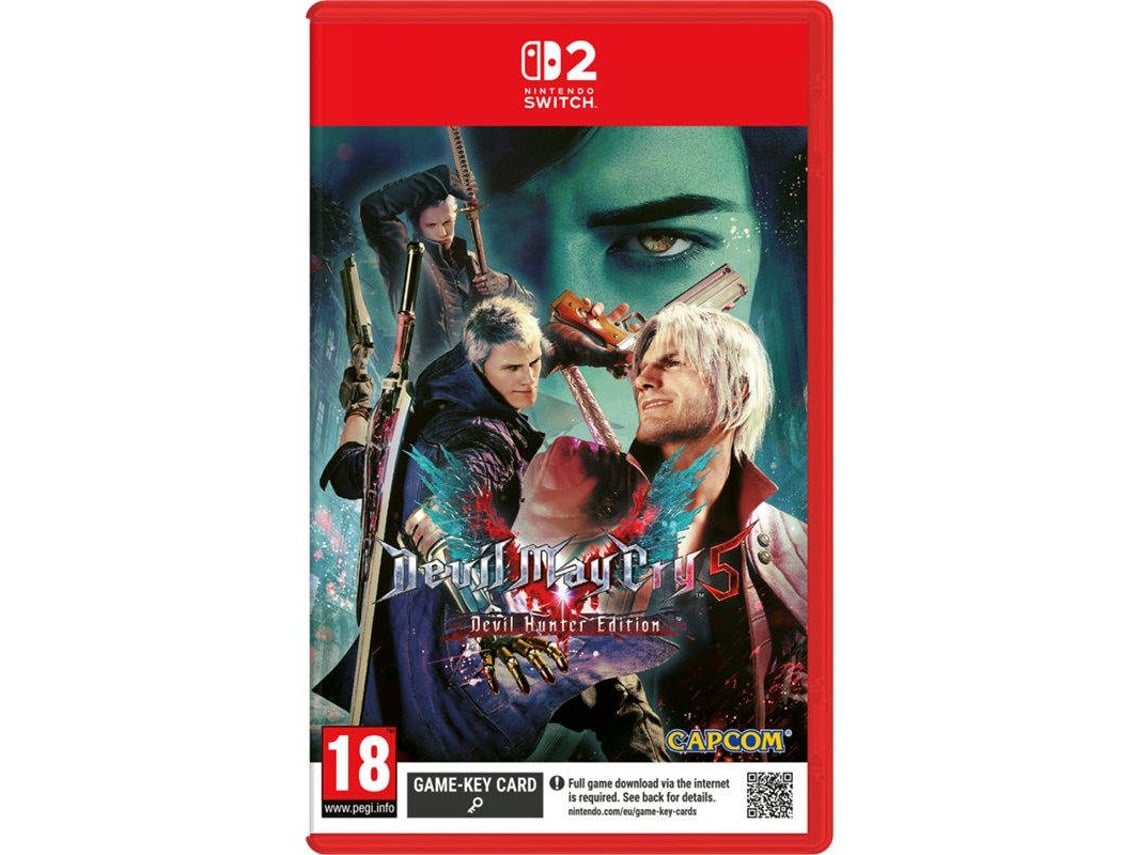 Jogo Nintendo Switch 2 Devil May Cry - Devil Hunter Edition (Código de Descarga na Caixa)