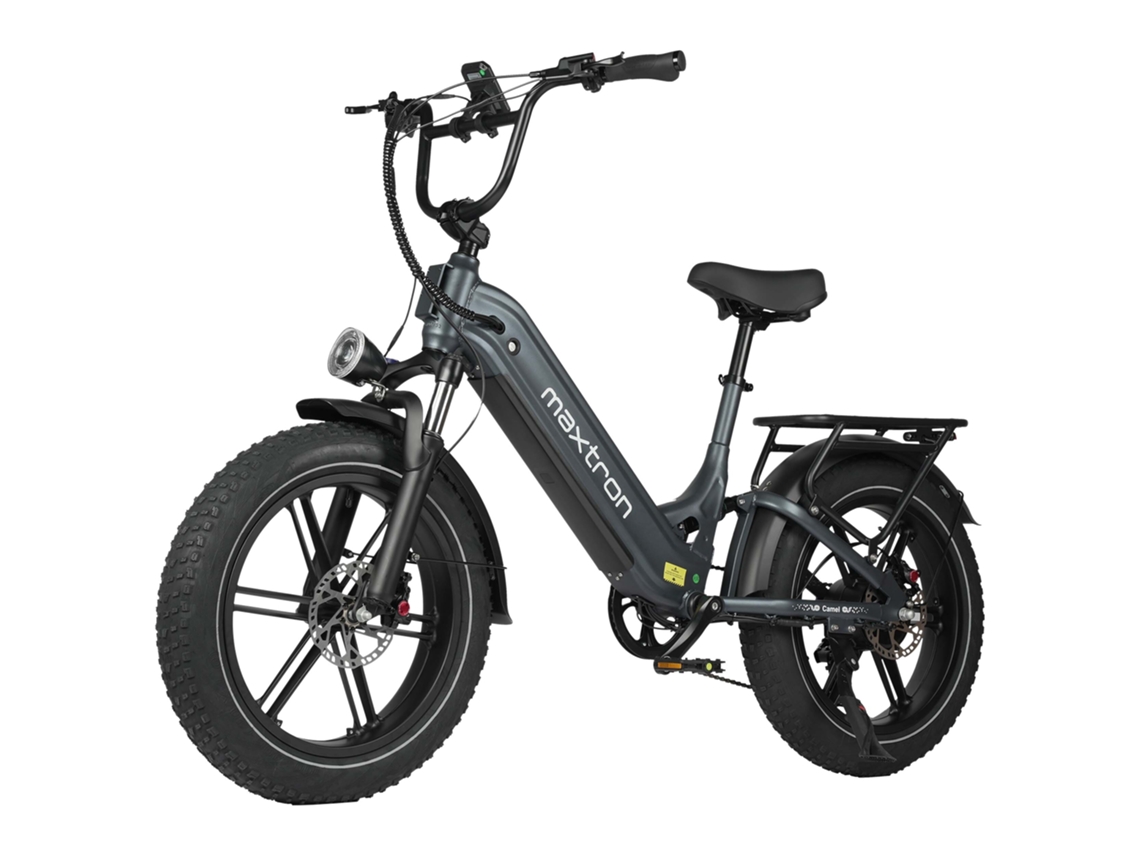 Bicicleta Elétrica MAXTRON Camel para Adulto, Bateria Removível de 48v 18ah, Suspensão Total.