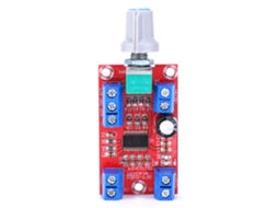 Placa de Amplificador Digital 2 Canais de Potência Alta com Modulação Pwm 60w 12v para Áudio com S/MARCA