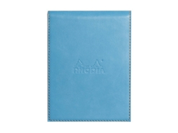 RHODIA Notepad Cover Notepad N12 Notebook e Bloco 80 Folhas Azul