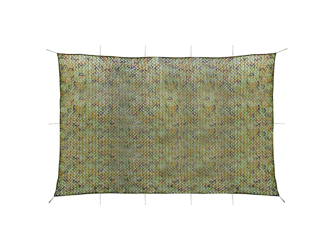 Rede De Camuflagem Vidaxl Verde Tecido (500 X 400 Cm)
