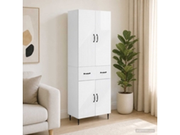Vidaxl Conjunto De Gabinete 2 Unid. Branco Brilhante
