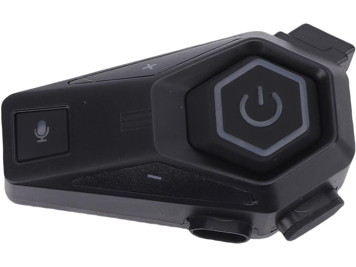 Haofy Casque De Moto Bluetooth 5.3, Étanche, Supressão Bruto, Para Integral Com Efeito Lumière Ambiante