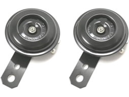 Guidon Audio Amplificateur Haut-parleurs Ronds Universels Pour Moto, 2 Peças, Sinal 12v, 1,5 A, 105db