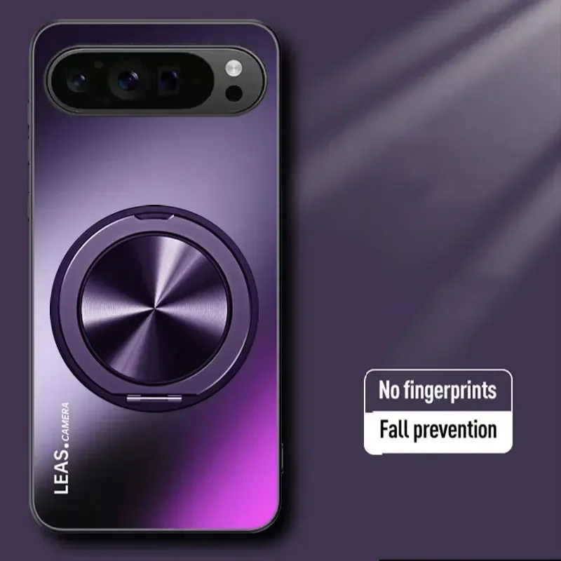 (roxo, Google Pixel 10) Capa Magnética À Prova Dágua Para Carro, Resistente A Impactos, Ultrafina E De Cor Sólida Para Proteção Do Celular.