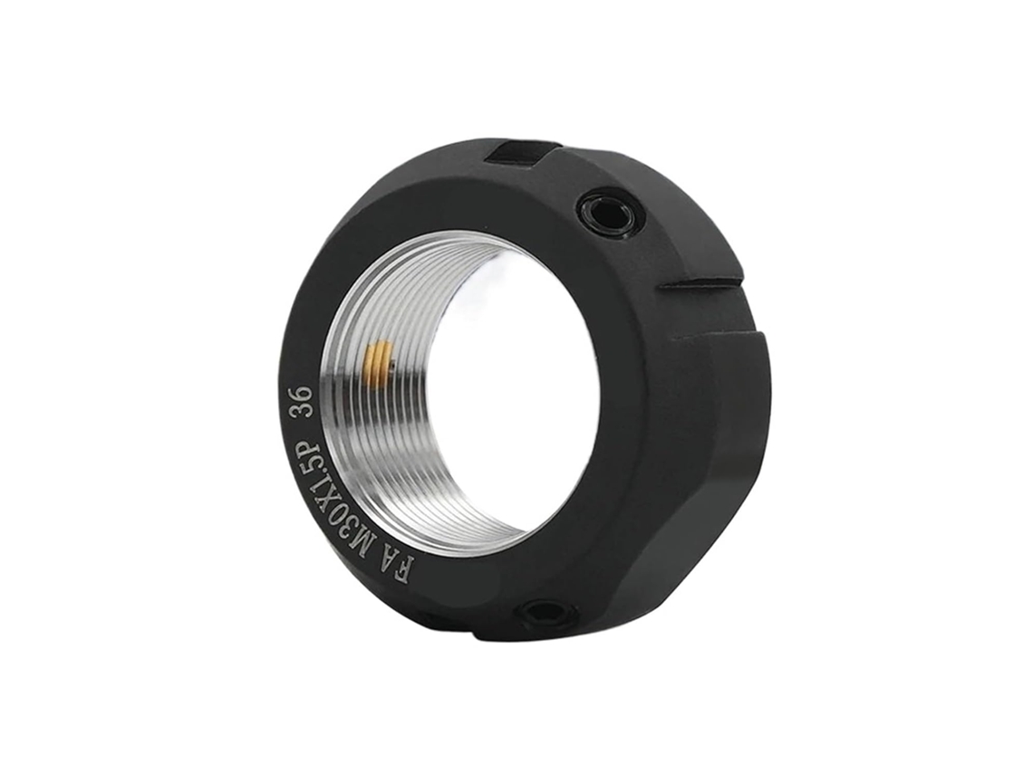 Porca De Travamento Radial, Porca De Travamento Radial Precisão Tipo Fa M15 M95, Passo De Aço 1, 5-2mm Para Eixo De