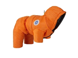 Sudadera De Invierno Caliente Para Perro Impermeable Y Protector Contra El Viento, Ropa Para Mascotas, Pequeño Y Mediano, Tallas S-xxxl Laranja S