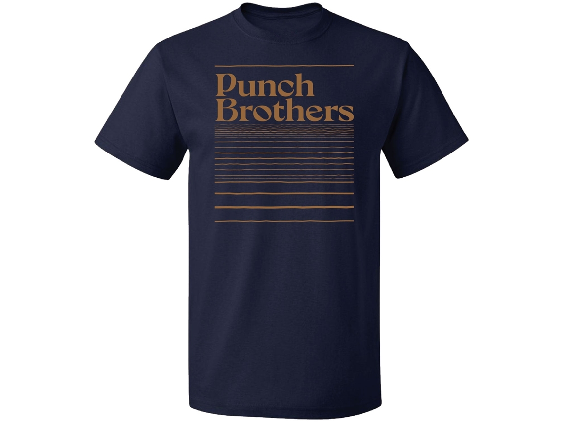 Camiseta Punch Brothers Lines ROCKINSTONE Unissex Adulto Mais Vendidas Tamanho: M