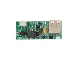 Conversor Boost de Voltagem de 3.7V a 5V 1A com 2 Portas USB e LED