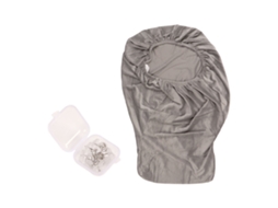 Funda De Silla Elegante, Informal, Suave, Transpirable, Elástica, Para Comedor, Cocina, Hotel, Gris, Elástica, Protectora