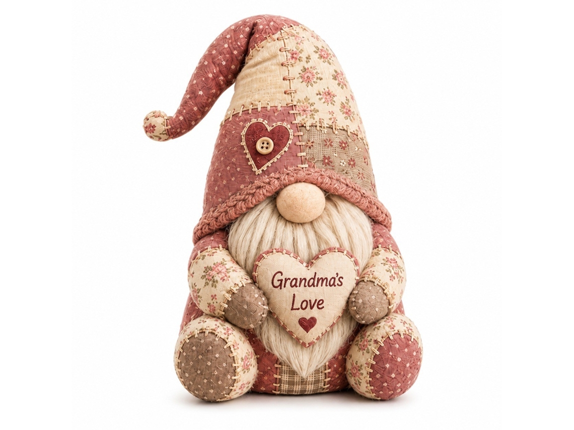 Kit De Costura E Patchwork (gnomo Do Amor - Modelo 94)