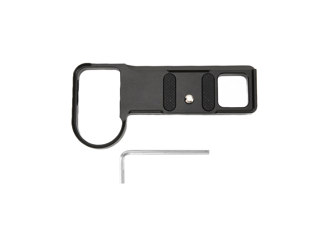Yelangu Metal Hand Grip Quick Release Plate For Nikon Z6 With 1/4 Inch Screw And Hex Wrench LAXISCREED
