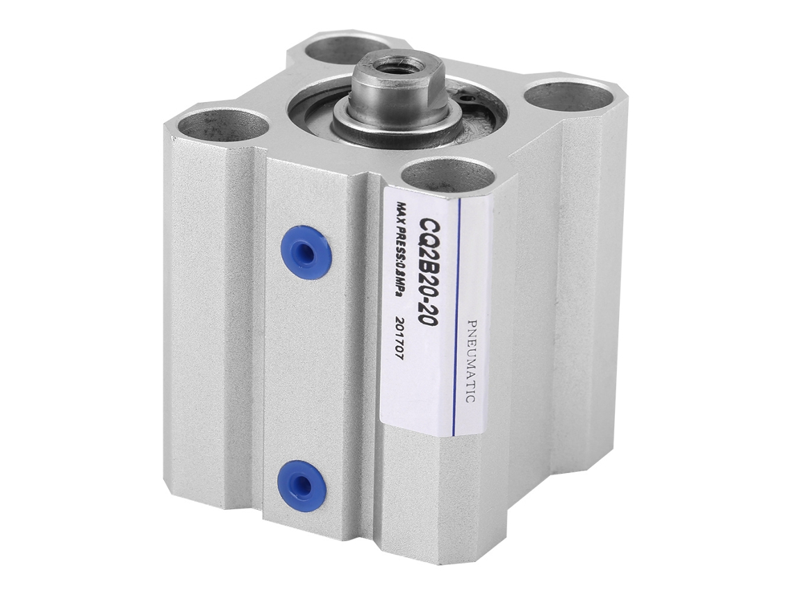 Laxiscreed Cilindro Pneumático De Aço Inoxidável, Duplo Efeito, Curso De 20mm Para Automação Industrial