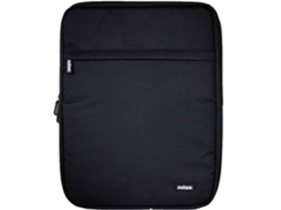Capa Para Laptop De 13,3" Preta, Acolchoada E Resistente A Impactos.