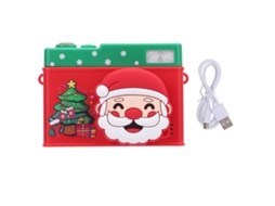 Laxiscreed Câmara Digital De Natal Com Mp3 E Jogos Para Diversão Em Família