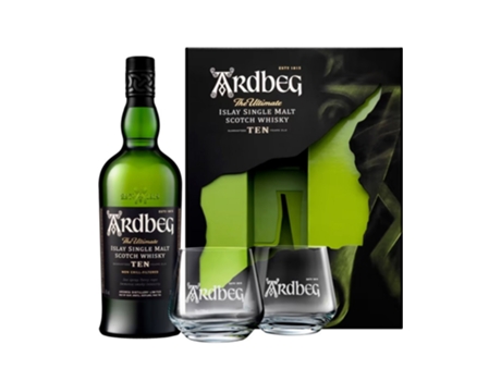 Ardbeg 10 Años 2 Copas Escocia 70 Cl. 40.0º Ardbeg Distillery
