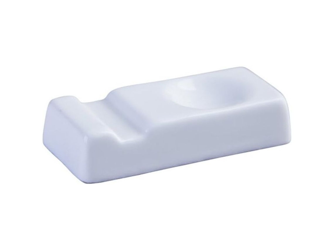 Suporte Para Palillos, Colher, Garfo, Faca De Cerâmica Multiusos, Prateleira De Prato Branco 2025