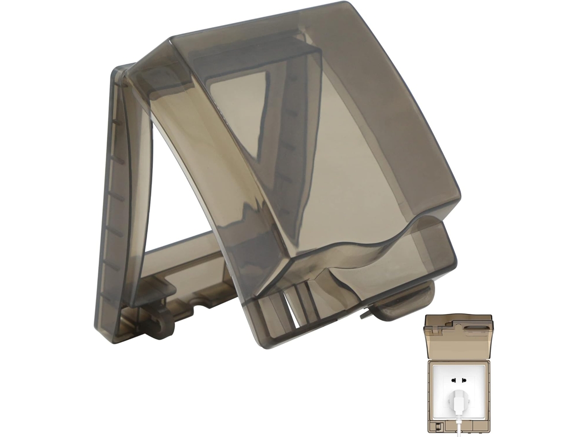 Tomada IP66 resistente a chamas e impactos, padrão britânico 250V 13A BRILVIBERA