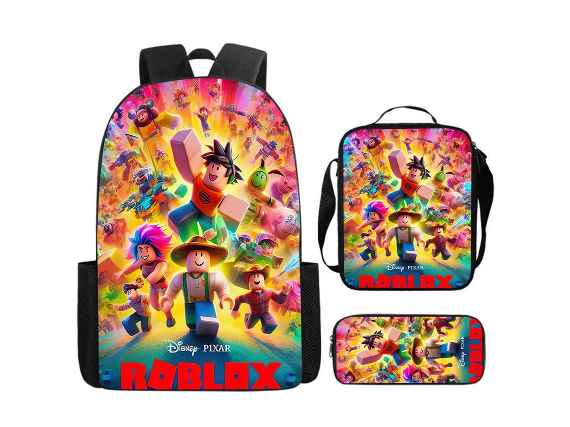 Mochila De Três Peças Da Roblox, Estilo 30