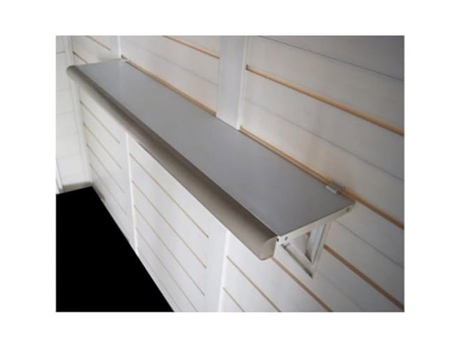 Prateleiras para teatro e parque de jardim - Garofalo - Toscana Evo - Bege - PVC - Kit de 2 prateleiras 80 cm