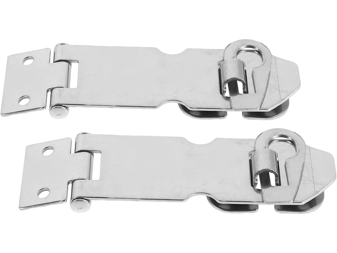 Conjunto De 2 Travas Segurança Em Aço Inoxidável Para Gavetas E