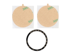 Aro de Aço para Samsung Galaxy Watch 42mm em ouro preto