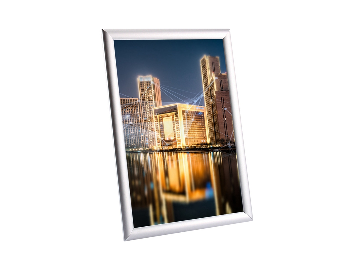 5pcs Moldura de Pôster A4 Alumínio Anti reflexo Clip para Parede Paisagem/retrato