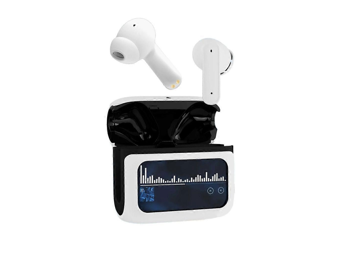 Fones De Ouvido Portáteis M9 Com Display Lcd Inteligente E Carregamento Tipo C Ly Ebike