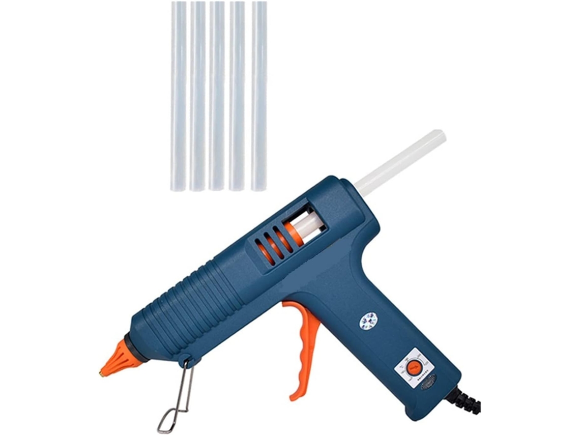 Pistolet À Colle Termofusível 150 W Bus de Temperature Réglable 11mm Bâtons Fusion Industriel SFUSHOS