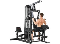 Academia, Academia Com Barra Nas Costas, Barra Borboleta, Peso De 65 Kg, Corda De Até 120 Kg