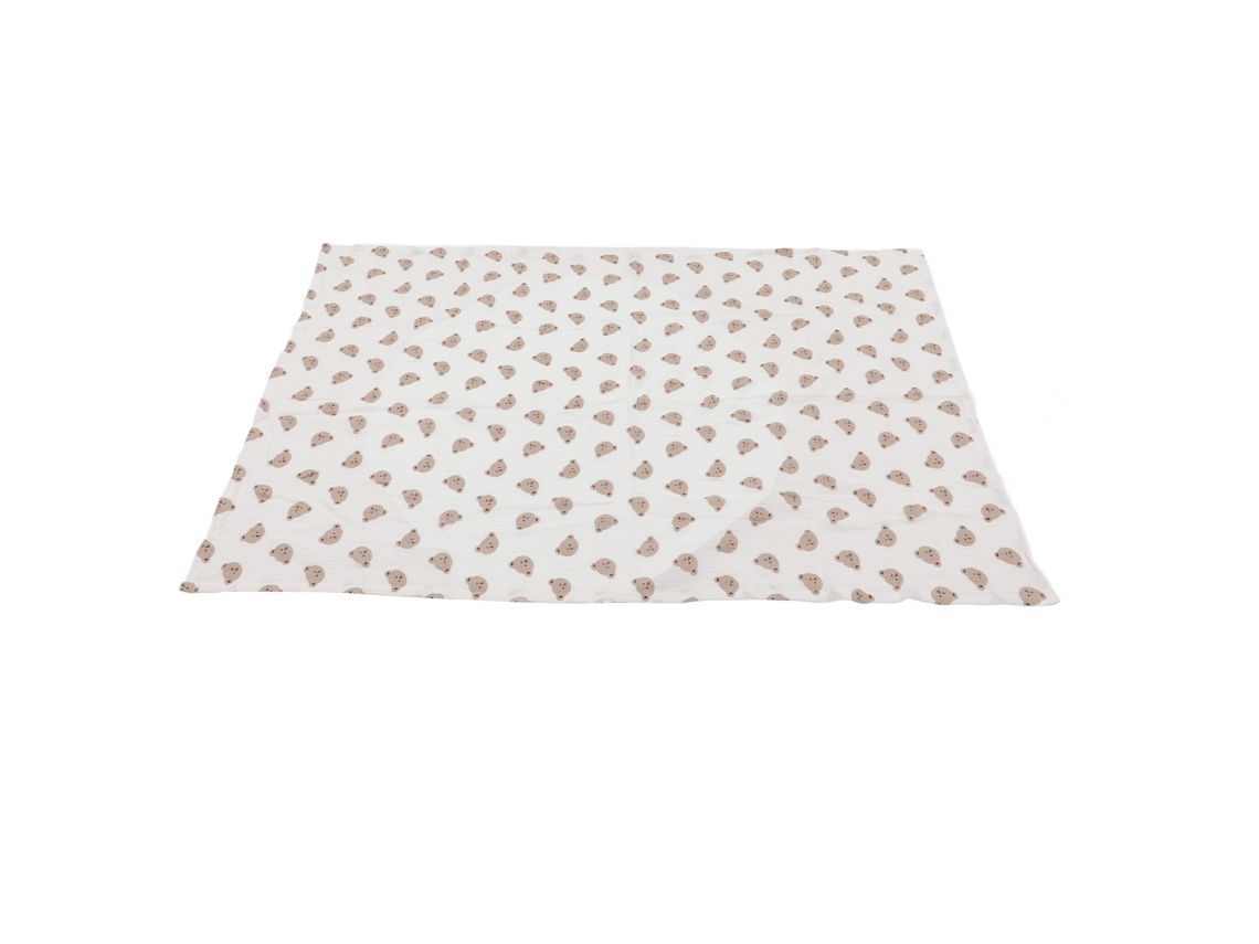 Mali manta de Bebê Algodão Macia 130x90cm Estampa de Desenho Animado para Carrinho e Casa