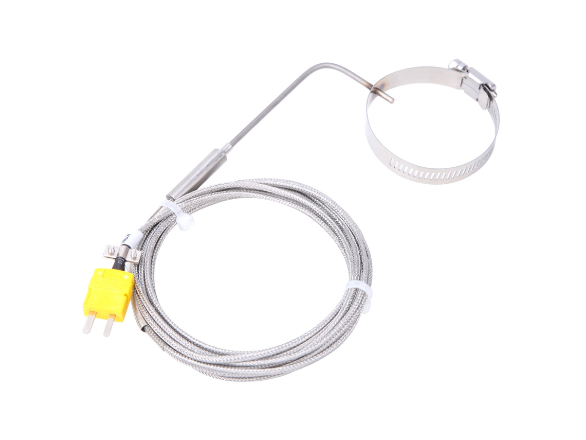 Sensor De Temperatura K-type Sonda Móvel Aço Inox