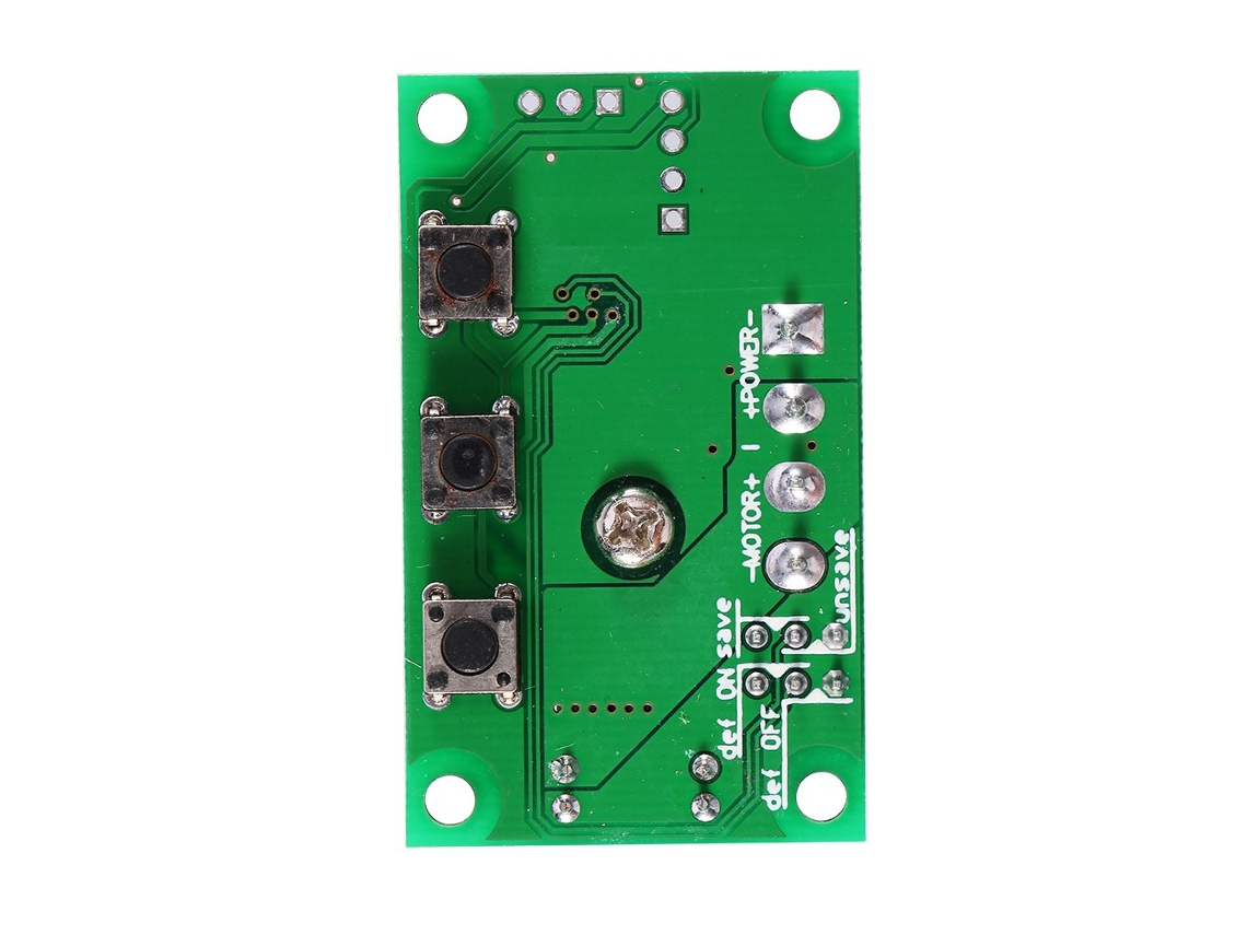 Controlador De Velocidade De Motor Dc 6v~28v 3a Mini Pwm Regulador Com Botão Switch
