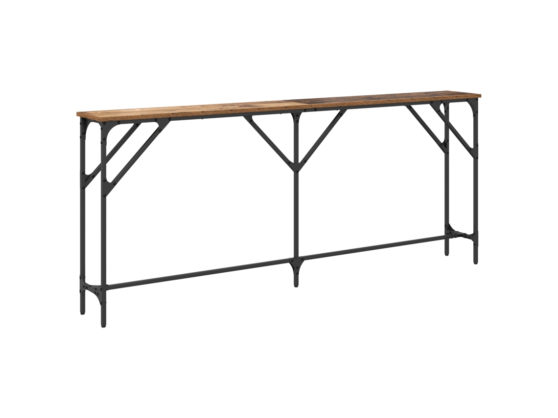 Conjunto 1 Aparador Vidaxl Castanho Derivados De Madeira (180 X 23 X 75 Cm)