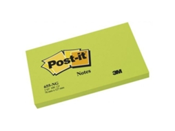 Notas Adesivas Post-It 76 X 127 Mm Verde 6 Unidades